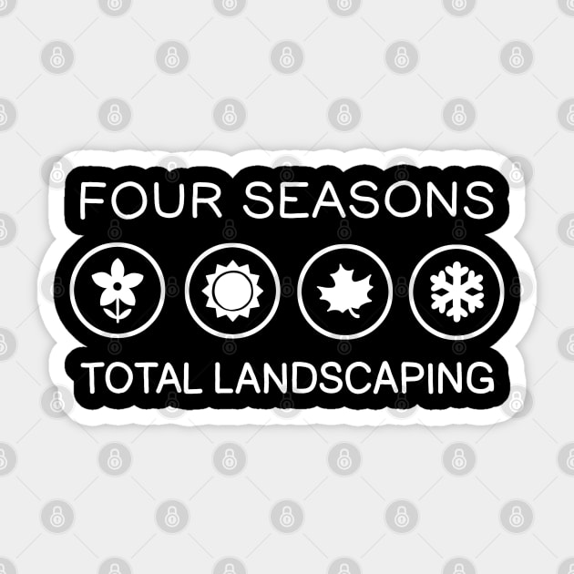 Four Seasons Total Landscaping Sticker by valentinahramov